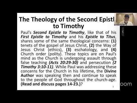 Week #2 - Second Epistle to Timothy (Part 1) - (9.8.25)