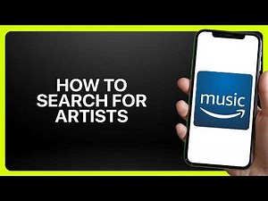 How To Search For Artists In Amazon Music! Tutorial