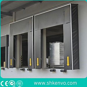 [Hot Item] Mechanical PVC Curtain Loading Dock Weather Door Seal for Warehouse