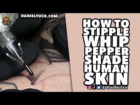 How To Stipple Whip Pepper Shade-Tattooing 101