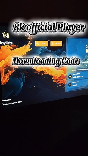 8K Official Player App | Latest Working Code | Android & Smart TV (2026) #8kplayer