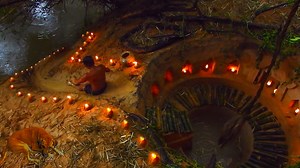 29 reactions | -Building Easy Underground Bamboo House And Mud Slide By Ancient Skill. | All Entertainment | Facebook