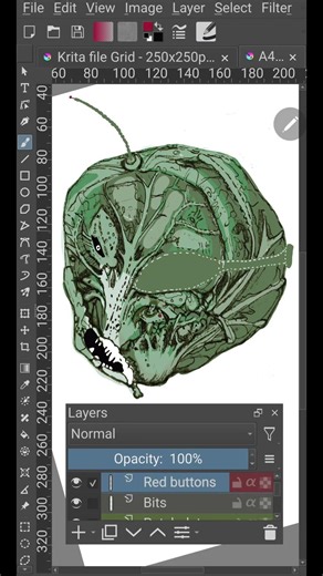 Concept Process - Grid photo and mixed media 61 of
