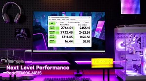 fanxiang 4TB PCIe 5.0 x4 NVMe M.2 SSD,Up to 14000 MB/s,DRAM Cache and SLC NAND,High Performance Solid State Drive for AI Applications, Gaming, PC, Laptop