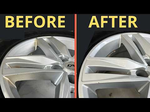 Remove Rust Stains from Painted Wheels in 10 Minutes or Less!