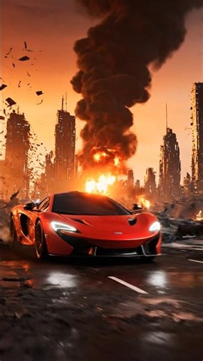 🔥🤖 McLaren P1 Transforms Into Infernal Monster Robot! 8K AI Cinematic #shorts #ai #scifi