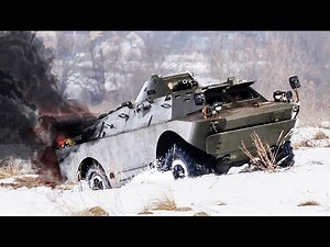 We bought Military tactical 8-wheels ATV BRDM!