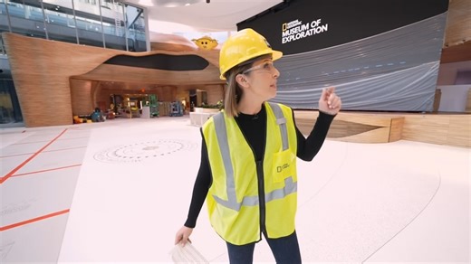 Video 1st look at National Geographic Museum of Exploration