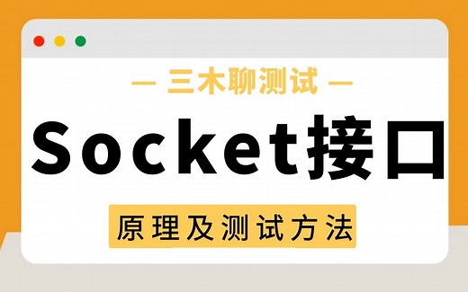 Socket接口的原理及自动化测试方法