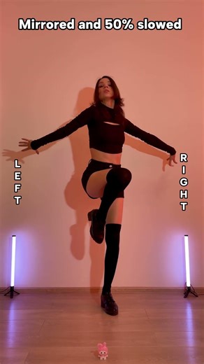 LISA x NikeSKIMS DANCE Tutorial Mirrored and 50% slowed #lisa #nike #nikeskims #lisanike