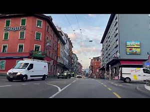 Langstrasse Zürich Zürih Schweiz İsviçre.Avrupanın gece hayatı buralarda gerçekleşiyor.Gelin gezelim