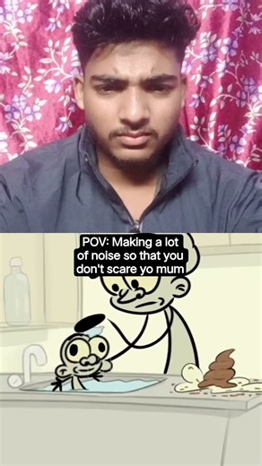 Making a lot of noise so you don't scare your mom! (4k memes)try nit to laugh #shorts #funny#growth