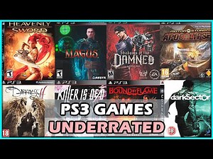TOP 40 UNDERRATED PS3 GAMES YOU SHOULD KNOW