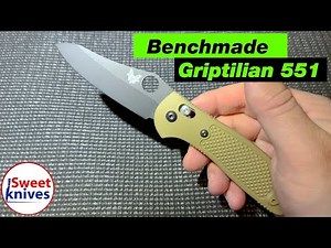 Benchmade 551 Griptilian Review: Tough S30V Steel Knife