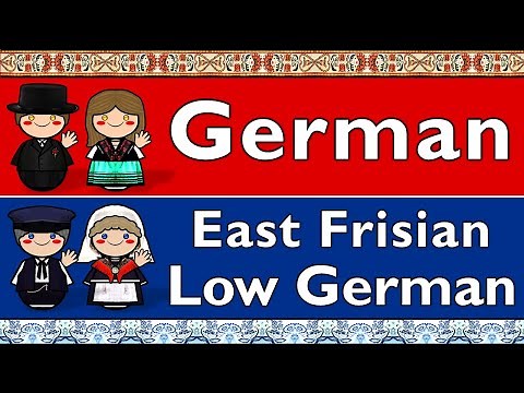 GERMANIC: GERMAN & EAST FRISIAN LOW GERMAN