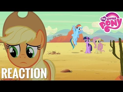 "If you ain't first, you're last" MLP s2 ep 14 reaction