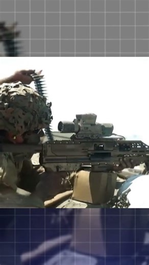 Machine Gun Firing Technique Breakdown #military #shorts