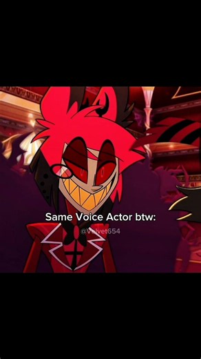 Same Voice Actor btw 😭 #hazbinhotel #alastor #hellaverse