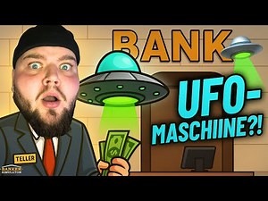🛸 UFO-Geldmaschine & Riesentresor! | Banker Simulator Deutsch #9