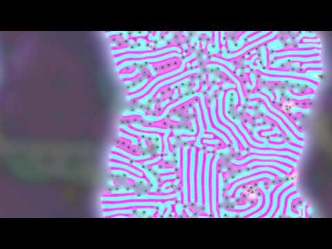 reaction diffusion experiment pr test 04 prs 272 pink cyan mesh with sparks