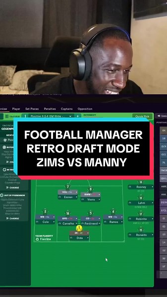Football Manager Draft with Retro Database Highlights