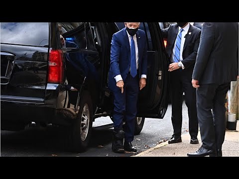 Biden denies he is too frail for the presidency after unveiling new 'moon boot'