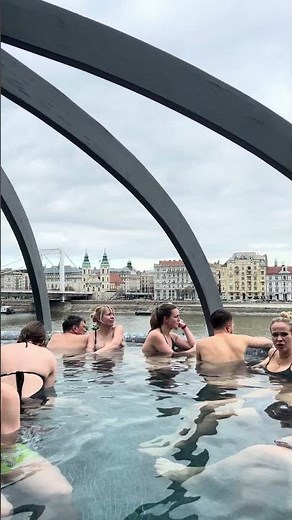 🏊🏻‍♂️Thermal Pool in Budapest, Hungary #Thermal #Pool #Budapest #Hungary #Vlog #HungaryVlog #viral