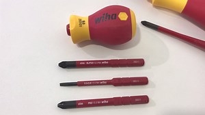 Our screwdriver Stubby with slimBits ensure unlimited, protected access to deep-set screws. | Wiha