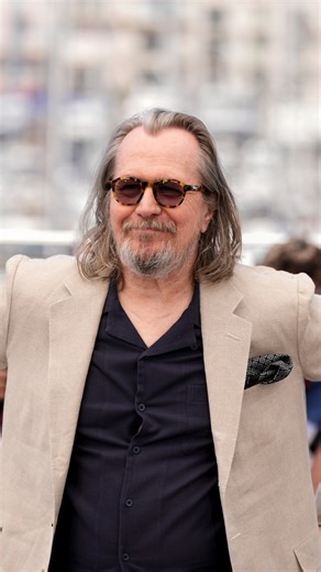 33K views · 239 reactions | Gary Oldman says he doesn't re-watch the "Harry Potter" films, in part because he's "hypercritical" of his own work. The actor made the remarks at a press conference in Cannes for his latest film "Parthenope." | AP | Facebook