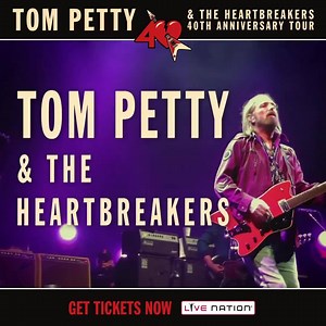 Tickets are on sale for Tom Petty and the Heartbreakers' 40th Anniversary Tour! Grab yours here to see them with Joe Walsh at American Airlines Center. | Live Nation Concerts