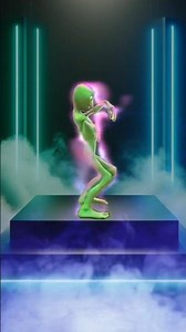 👽 Funny Alien Freestyle | Trending Cosmic Dance Shorts! 🚀✨ | #aliendance #cosmicgroove #recorder