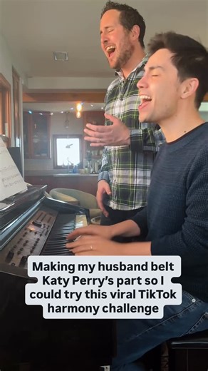 Sam Tsui on Instagram: "Forever making @caseybreves take the upper harmony - thanks for bringing this 2010s gem back #wideawake #katyperry #wideawakekatyperry #cover #harmony"