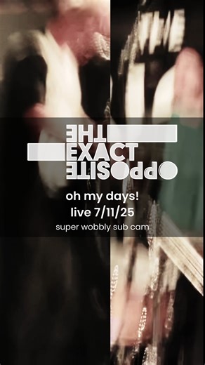 New song Oh My Days! live from The Jericho, Oxford, and shot in super puke-o-vision. Check out the whole track on our YouTube: https://youtu.be/ht4LySk-d24 Come celebrate Xmas with us at O2 Academy Oxford for It's All About The Music https://wegottickets.com/event/684599/ | The Exact Opposite