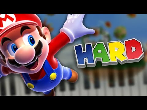 Gusty Garden Galaxy (from Super Mario Galaxy) - Piano Tutorial