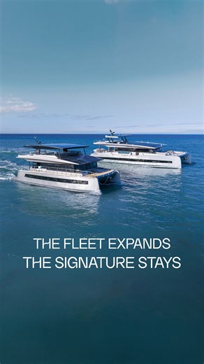 Silent 62 3 Deck and Silent 80 2 Deck. Different scale, the same principle, visible in every detail and in the silver hulls that reflect it. Silent Yachts keeps growing, without changing what matters. | Silent Yachts
