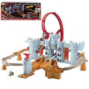 Buy Hot Wheels Mario Kart Bowser's Castle Track Set & Toy Car | Toy cars and trucks | Argos
