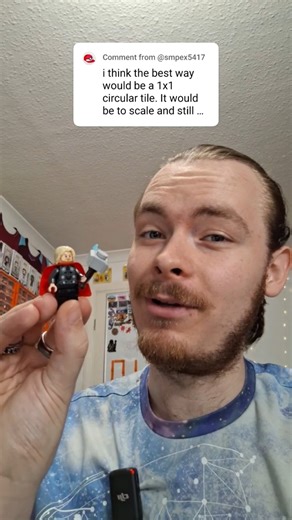 Thor's LEGO Hammer is PERFECT!