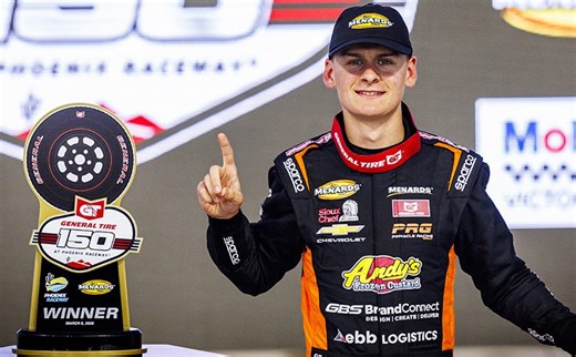 Carson Brown dominates at Phoenix, wins his first national ARCA Menards Series start - ARCA