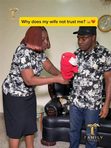 Why does my wife not trust me? 😩💔 Watch this and tell me, have you ever felt like this in a relationship? #authenticityoverapprovalchallenge | Family Trends