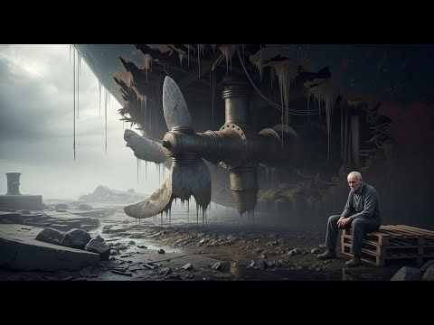 Inside Ship Rudder System Repair | Heavy Industry Restoration