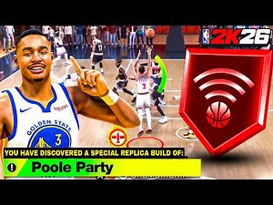 This 2022 JORDAN POOLE BUILD is TORCHING REC PLAYERS in NBA 2K26!