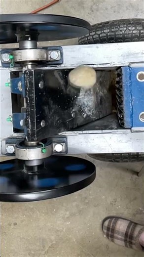 #Gold ore #Jaw crusher#welding #machine #DIY #