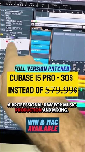 The 2026 industry standard just leveled up. 🎹 Cubase Pro 15 is here with AI Stem Separation,