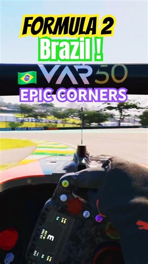 F12025 | INSANE F2 Hotlap Brazil 🇧🇷 | Logitech G29 POV 😱 4K | Van Amersfoort Racing