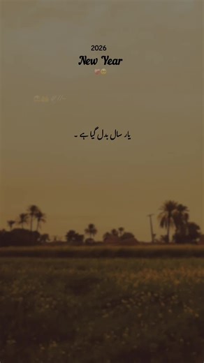 𝐍𝐞𝐰 𝐘𝐞𝐚𝐫 2026 🥹🫀🤌 . . . . . . . . . .#fvpシ #foryoupagе #saza_e_ishq32 #urdupoetry #poetrystatus