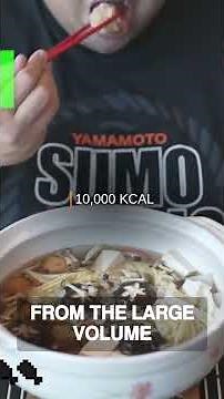 The 10,000 Calorie Soup That Makes Sumo Wrestlers HUGE #sumo #chanko