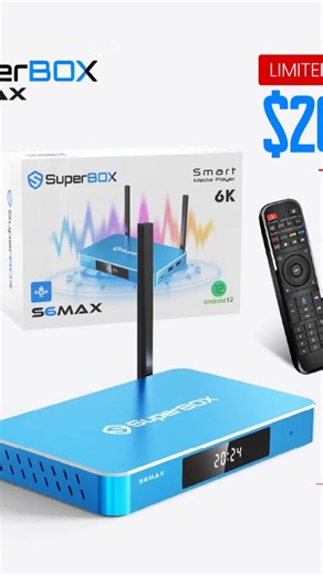 Black Friday Sale! Get 20% OFF SuperBox S6 Max. Stream 6K movies, live sports & premium TV with zero monthly fees. Limited time! | Superboxmediatv
