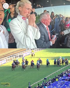 The ecstasy and the agony! 🥹 South African racing legend Michael Muis Roberts and champion apprentice Rachel Venniker cheered home SEE IT AGAIN in Africa's greatest race, the G1 Durban July. And it was THAT close 🤏🏼 | World Horse Racing