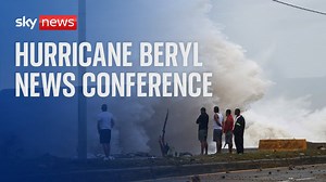Watch live: Caribbean Disaster Emergency Management Agency holds news conference on Hurricane Beryl - World News