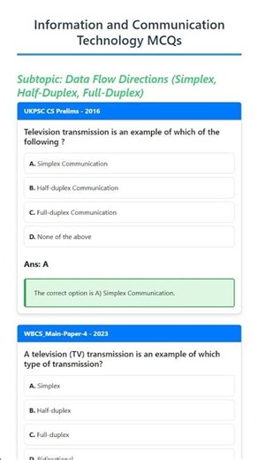 Data Flow Directions Simplex, Half-Duplex, Full-Duplex